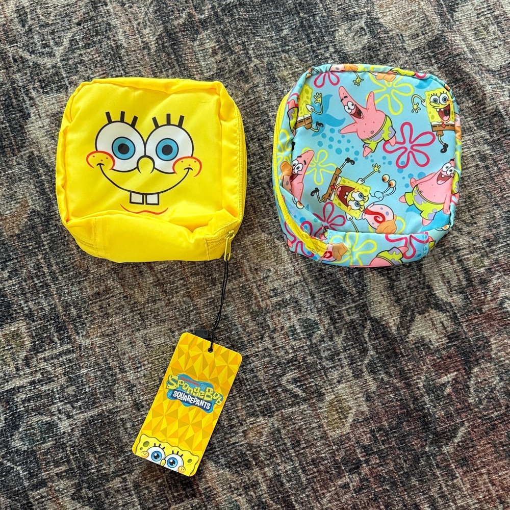 NWT SpongeBob SquarePants Pouch